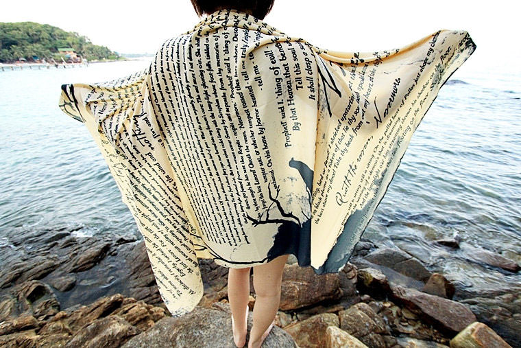 http://www.lostateminor.com/2016/02/16/these-scarves-will-literally-wrap-you-in-your-favorite-book/ 