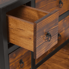 Mobilier inspirat de designul industrial