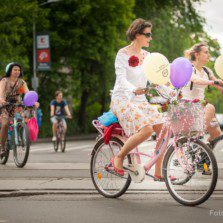 Biciclistele din Capitală și-au celebrat pasiunea pentru mersul pe două roți