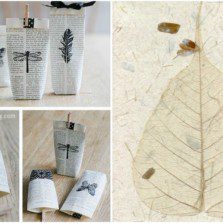 Atelierul recomandă utilizarea fetrului și a hârtiei reciclate în proiectele creative