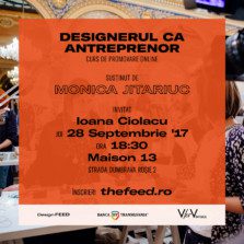 Monica Jitariuc și Ioana Ciolacu la „Designerul ca antreprenor”