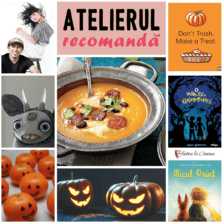 Atelierul recomandă- dovleacul de Halloween