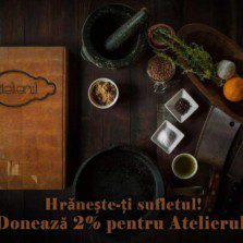Redirecţionează 2% din impozit înspre Revista Atelierul