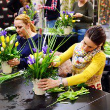 Workshop-uri de design floral pentru amatori