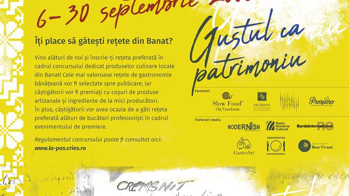Gustul ca patrimoniu: concurs de rețete tradiționale din Banat