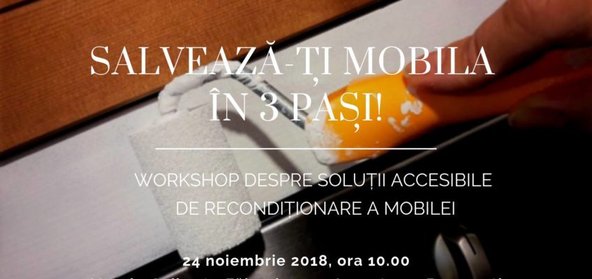 Workshop de recondiţionare a mobilei