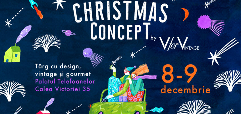 Christmas CONCEPT #3 – târg cu design, vintage, gourmet