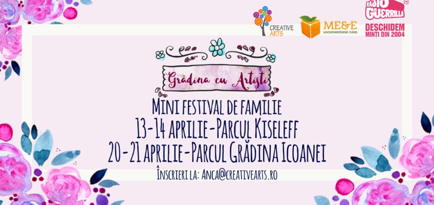 Grădina cu Artiști se întoarce în două locații din București