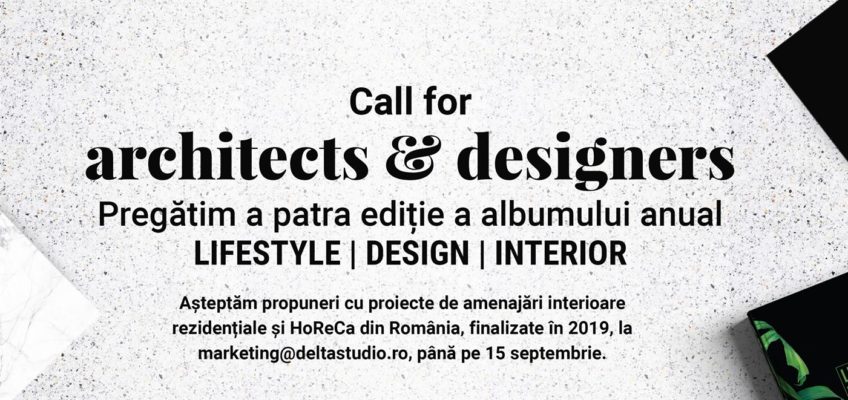 Call for Architects and Designers