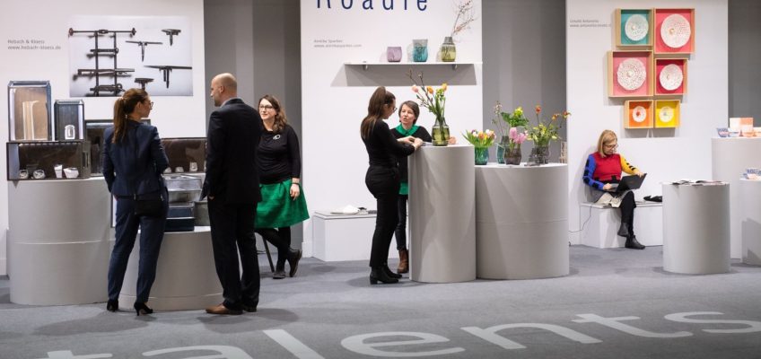 The Talents promotional area at Ambiente