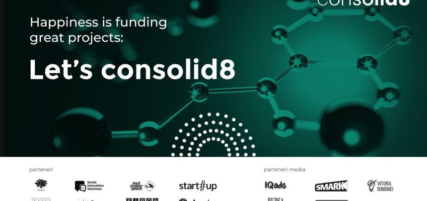 Platformă de crowdfunding gratuită: consolid8,