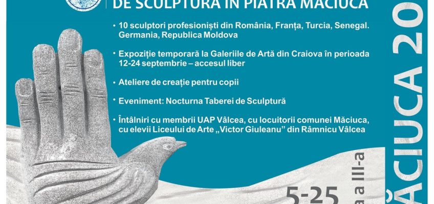 Cea de-a treia ediție a Taberei Internaționale de Sculptură în Piatră Măciuca