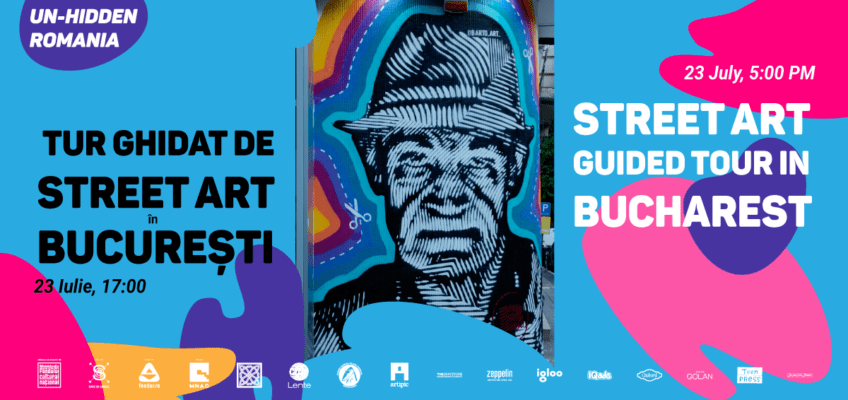 Descoperă lucrări de artă urbană în noul tur ghidat Un-hidden 3/2022