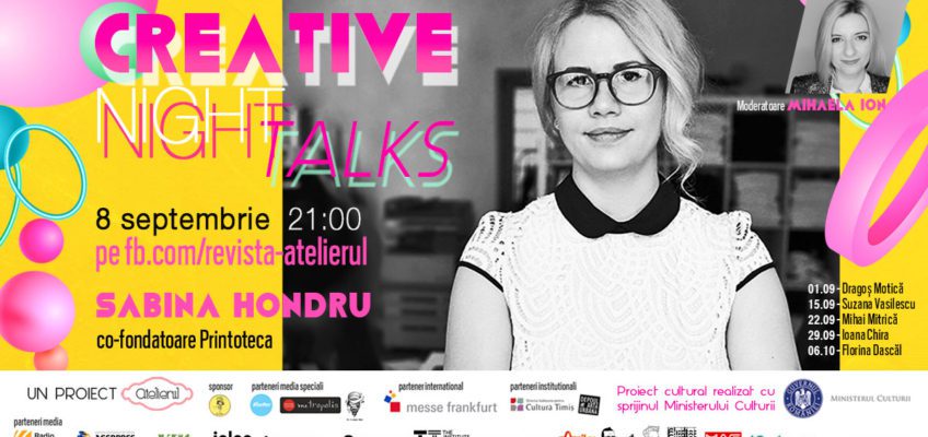 Creative Night Talks – Sabina Hondru