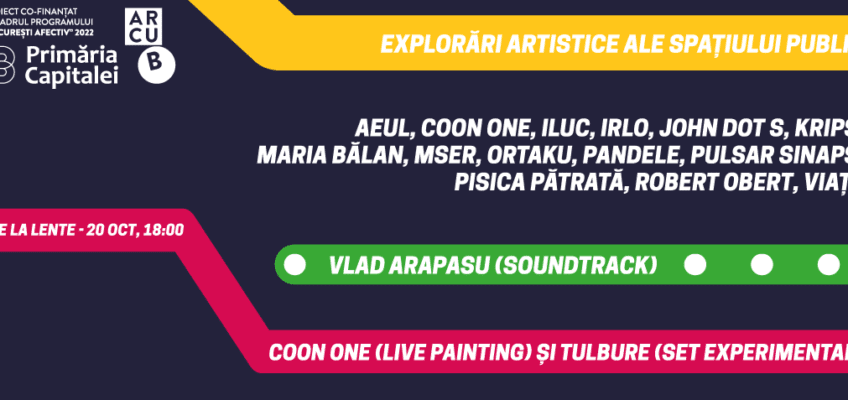 Vizitează expoziția „Explorări artistice ale spațiului public”