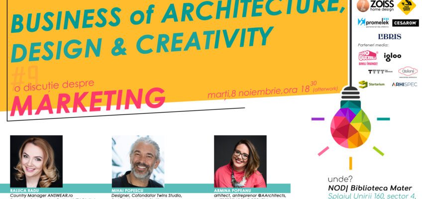 Cum te promovezi ca arhitect, designer, antreprenor creativ?