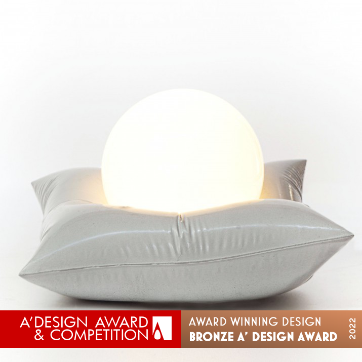 Dream Table LampBronze A' Design Award Winner for Lighting Products and Lighting Projects Design Category in 2021 MrSmith Studio for CONCRETAmente