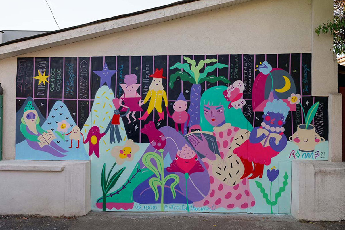 ''Bucharest Street Art'' la BMB George Coșbuc - fotografie de Roxana Benea ''Bucharest Street Art'' la BMB George Coșbuc - fotografie de Roxana Benea