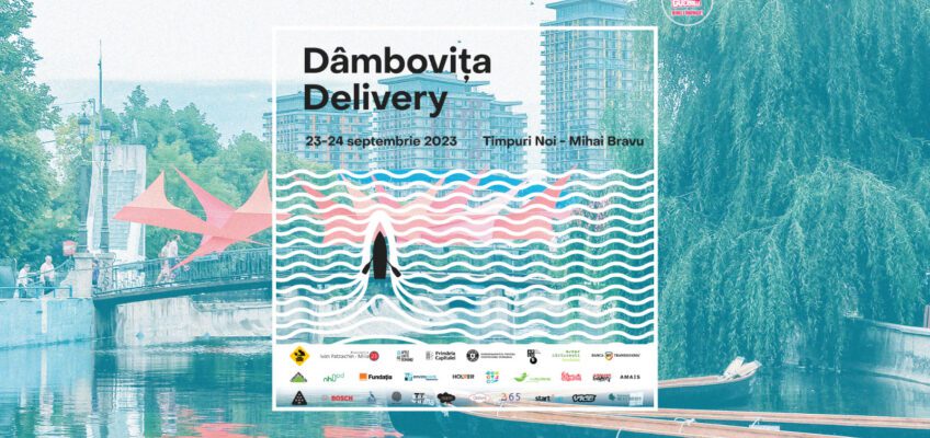 Dâmbovița Delivery 2023 – sustenabilitate, artă și plimbări pe râu