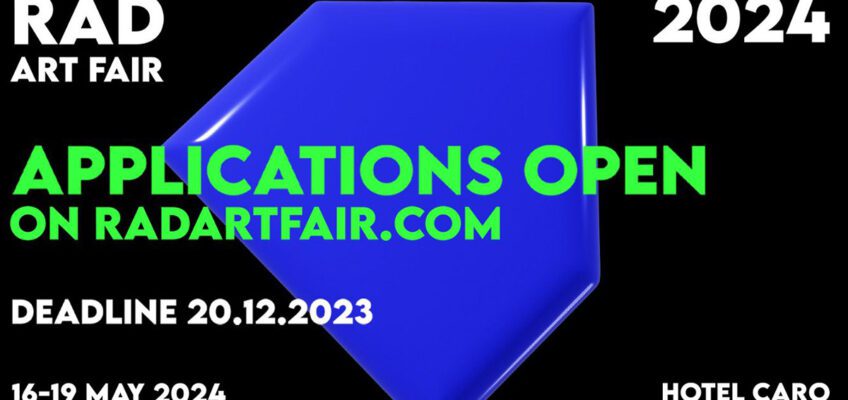 A doua ediție RAD Art Fair va avea loc între 16-19 mai, 2024 la CARO, București