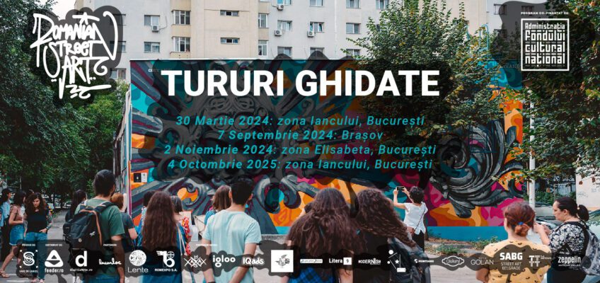 Au început înscrierile la tururile ghidate Romanian Street Art