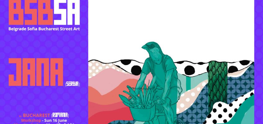 BSBSA găzduiește prima intervenție artistică creată de artista Jana Danilović în București