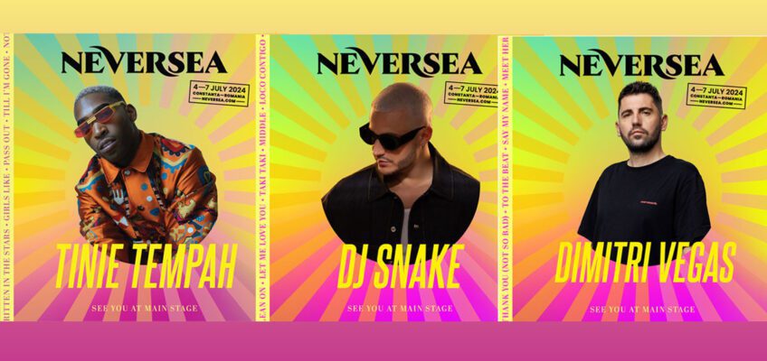 DJ Snake, Tinie Tempah și Dimitri Vegas se alătură lineup-ului Neversea