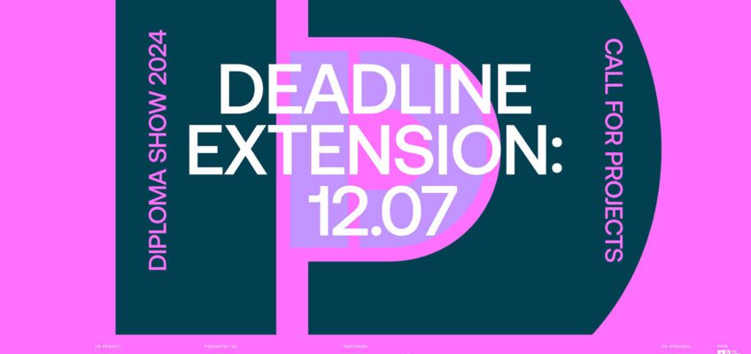 The Institute extinde termenul pentru înscrierea proiectelor la festivalul DIPLOMA Show