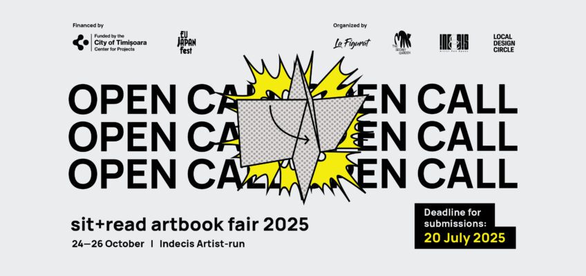 Sit+Read Artbook Fair 2025: Apel pentru participare