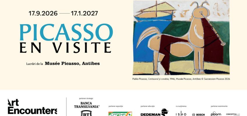 „Picasso en visite” la Timișoara: o expoziție eveniment inaugurează noul spațiu Art Encounters