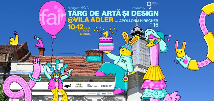 It’s Only FAIR – 1 an de artă contemporană și design la Brașov