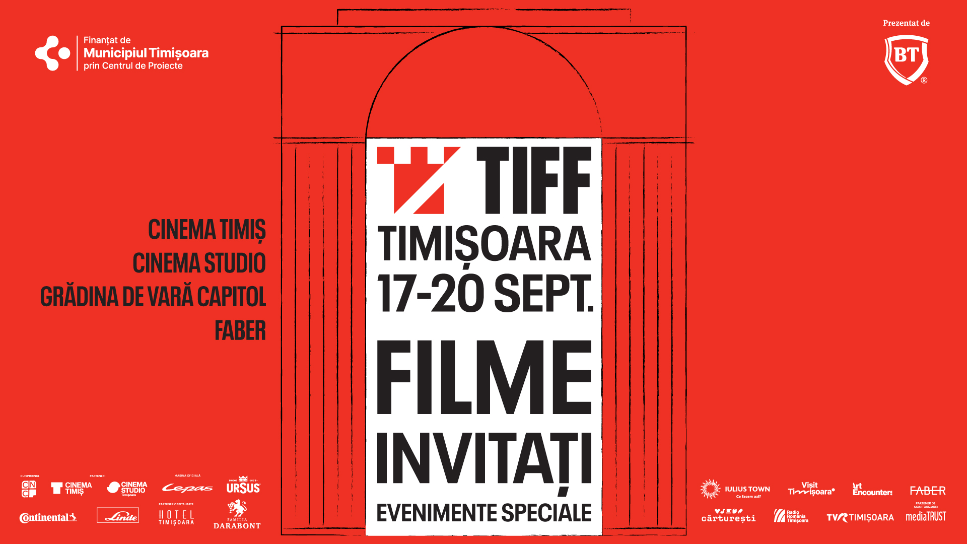 Festivalul Internațional de Film TIFF revine la Timișoara