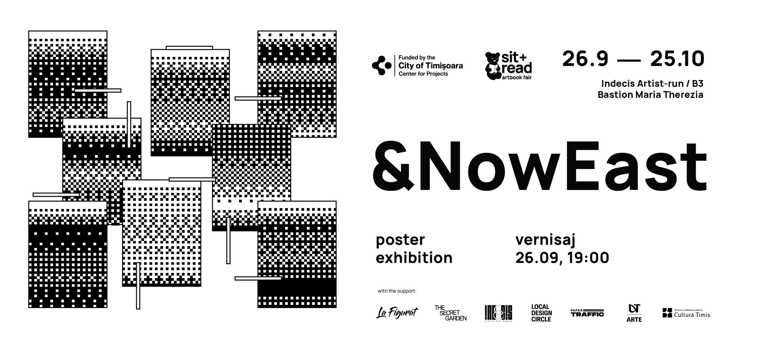 SIT+READ 2026. Două zile dedicate afișului: expoziție & atelier