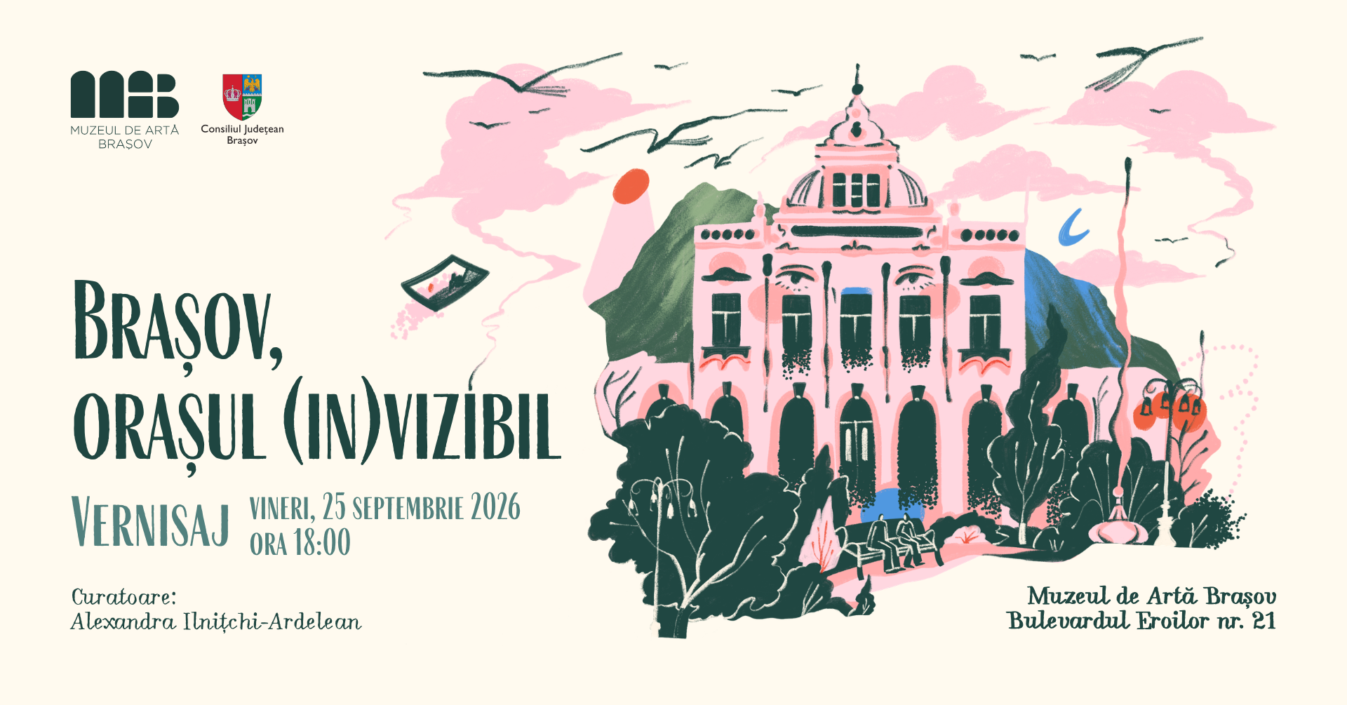 „Brașov, orașul (in)vizibil”, o expoziție de artă contemporană