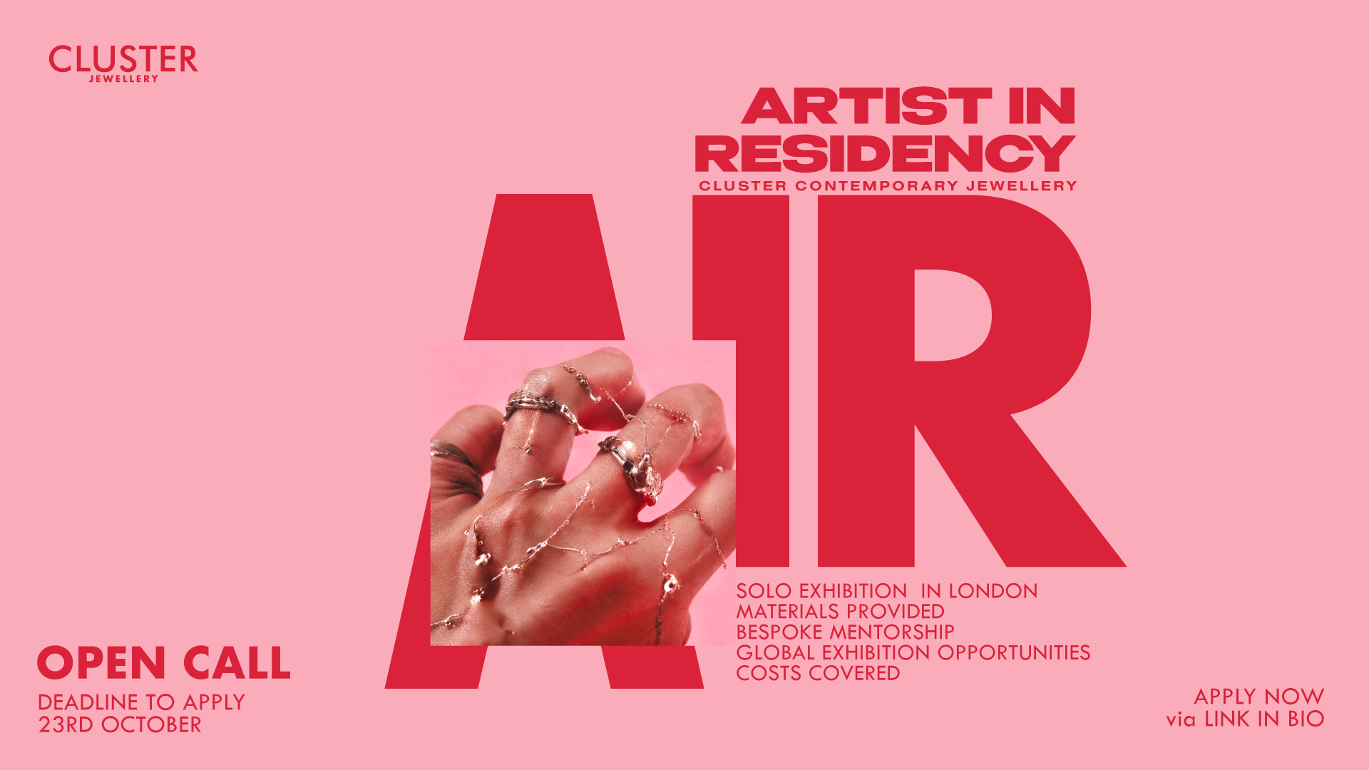 The CLUSTER Remote Jewellery Artist-in-Residence