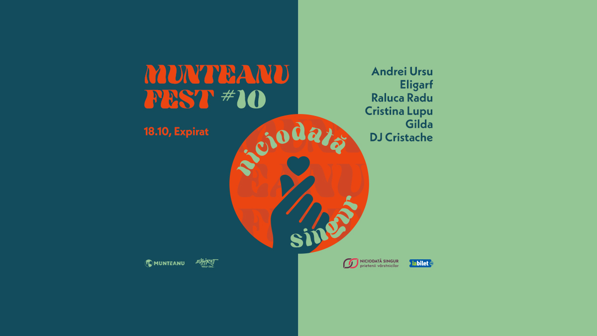 Munteanu Fest sărbătorește 10 ediții pe 18 octombrie